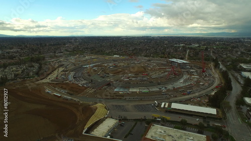 Construction Aerial photo