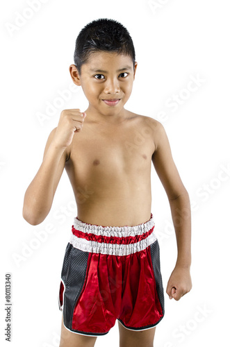 Muay thai fighter