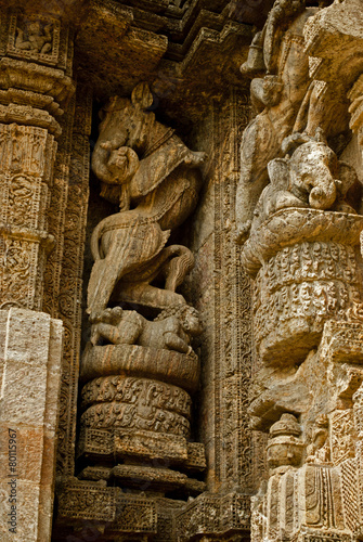 Wall Sculpture of Sun Temple