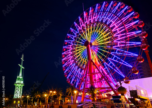 Ferris Wheel at Kobe Port 