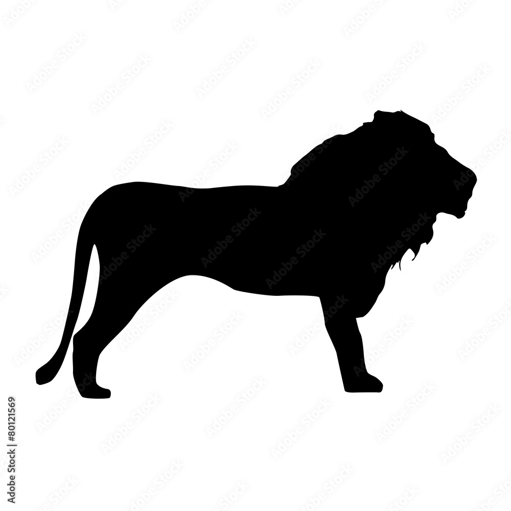 Löwe Silhouette