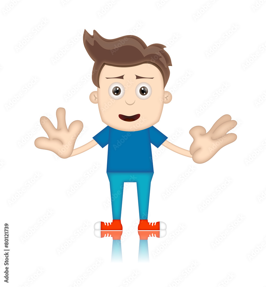 Ben Boy Cartoon Character Toon Man Ben Boy Cartoon Character Toon Man