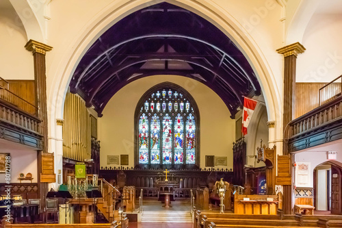 Inside Church in St John