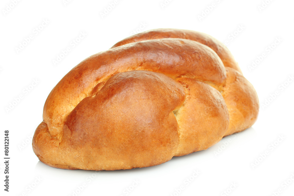 bread isolated on white background