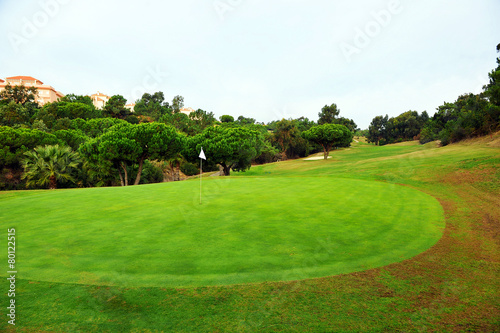 Fototapeta Naklejka Na Ścianę i Meble -  Golf Course, Lepe, Huelva, Spain