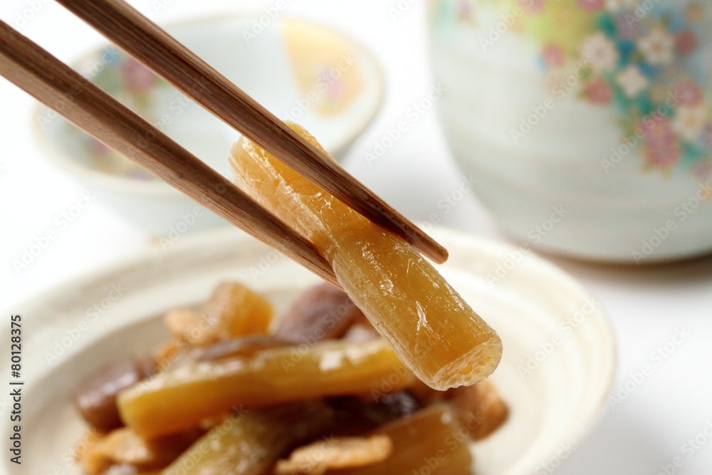 Fototapeta premium フキの煮物