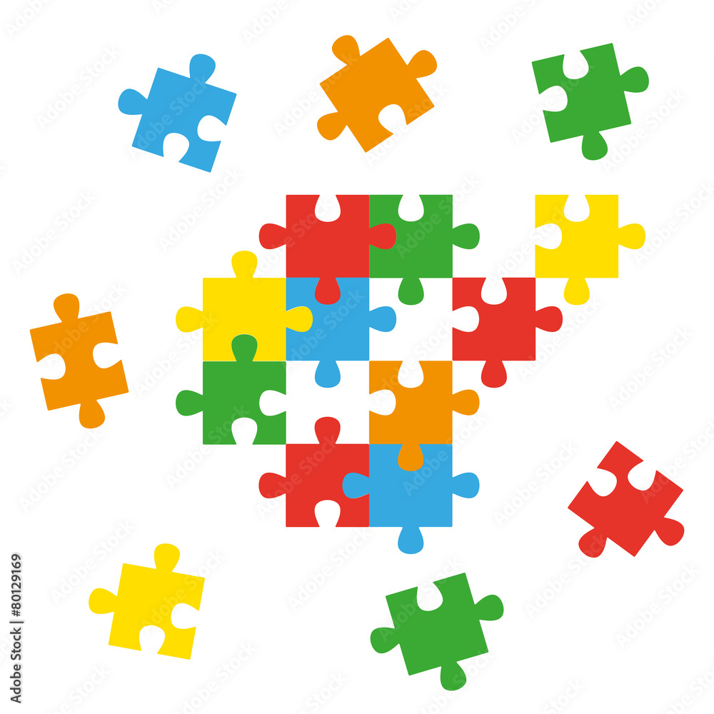 Puzzleteile Puzzleteile