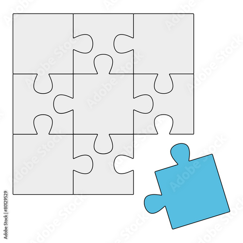 Fehlendes Puzzleteil