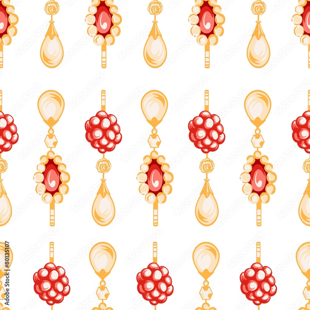 seamless pattern of jewels seamless pattern of jewels