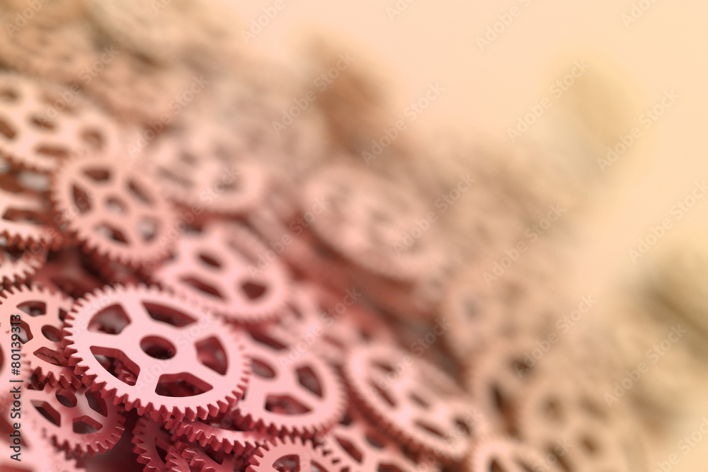 Obraz premium Gears background