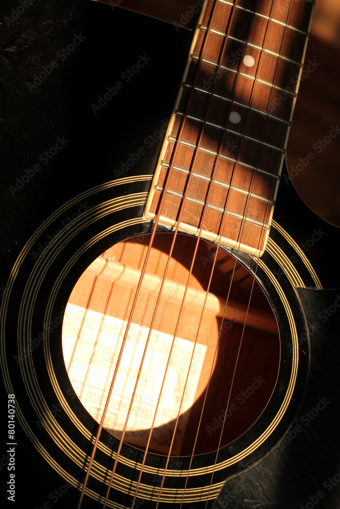 Obraz premium Acoustic guitar