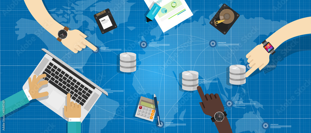 manage database distribution