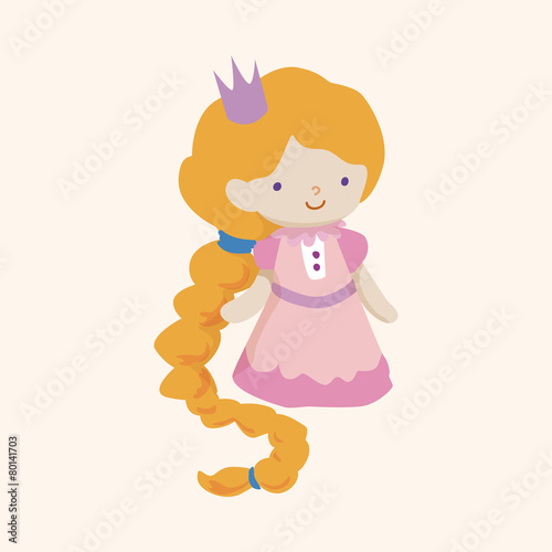 fairytale princess theme elements