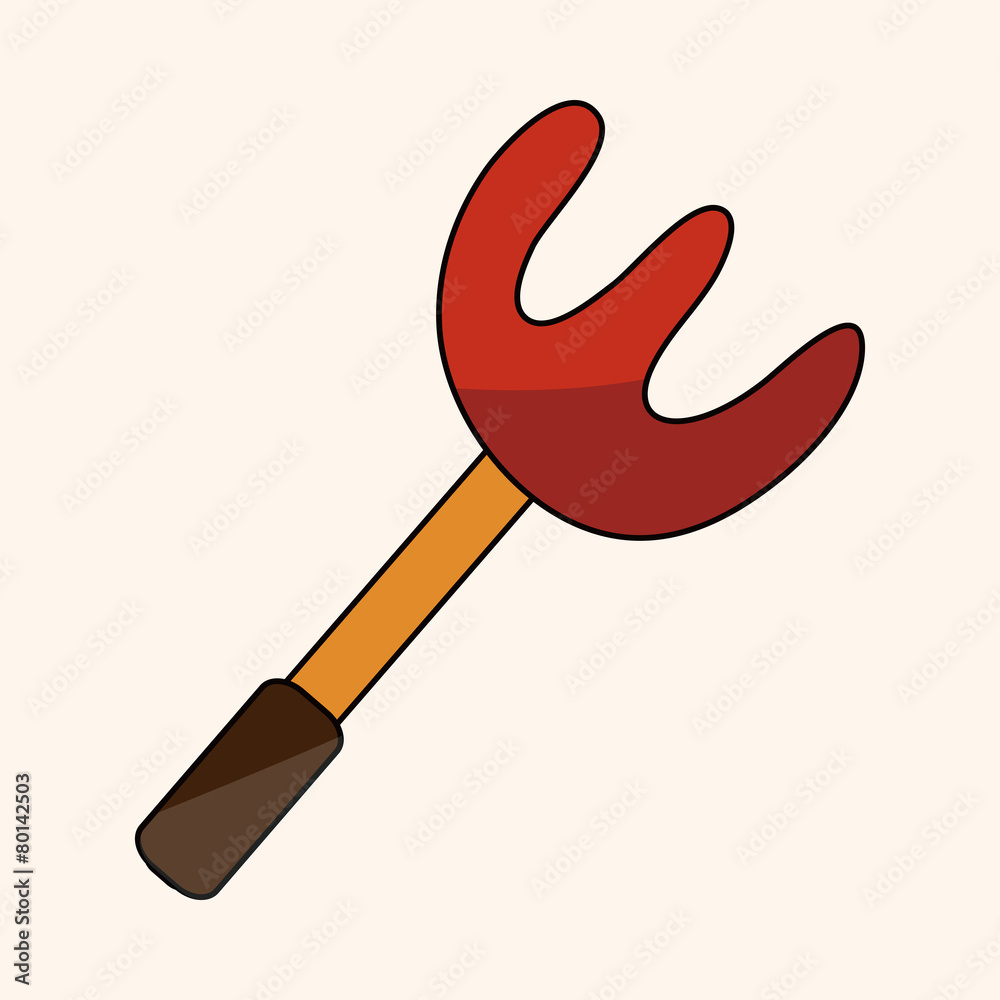 gardening shovel theme elements gardening shovel theme elements