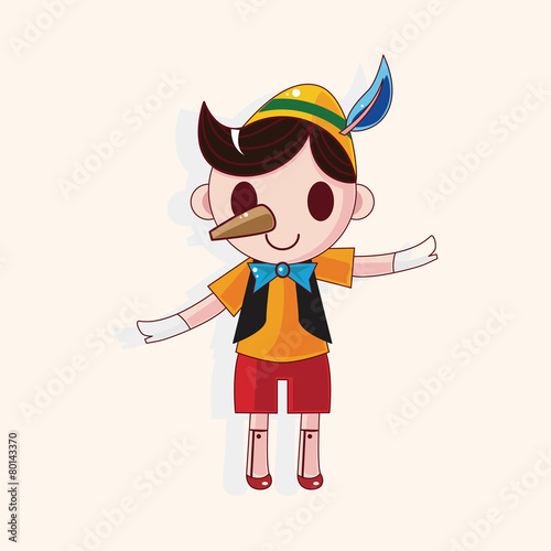 Pinocchio theme elements