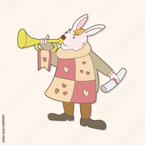 alice in wonderland theme elements