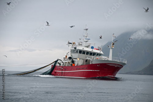 Fischkutter Norwegen photo