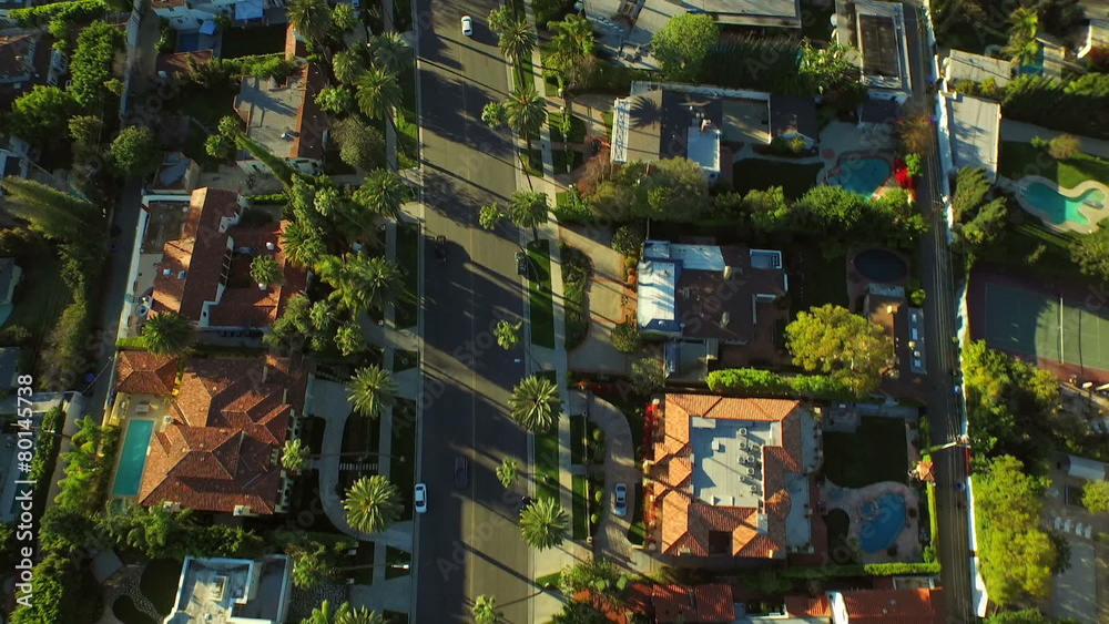 Los Angeles Aerial Beverly Hills