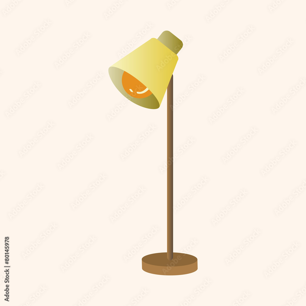 Home appliances theme lamp elements Home appliances theme lamp elements