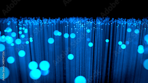Background: fiber optic