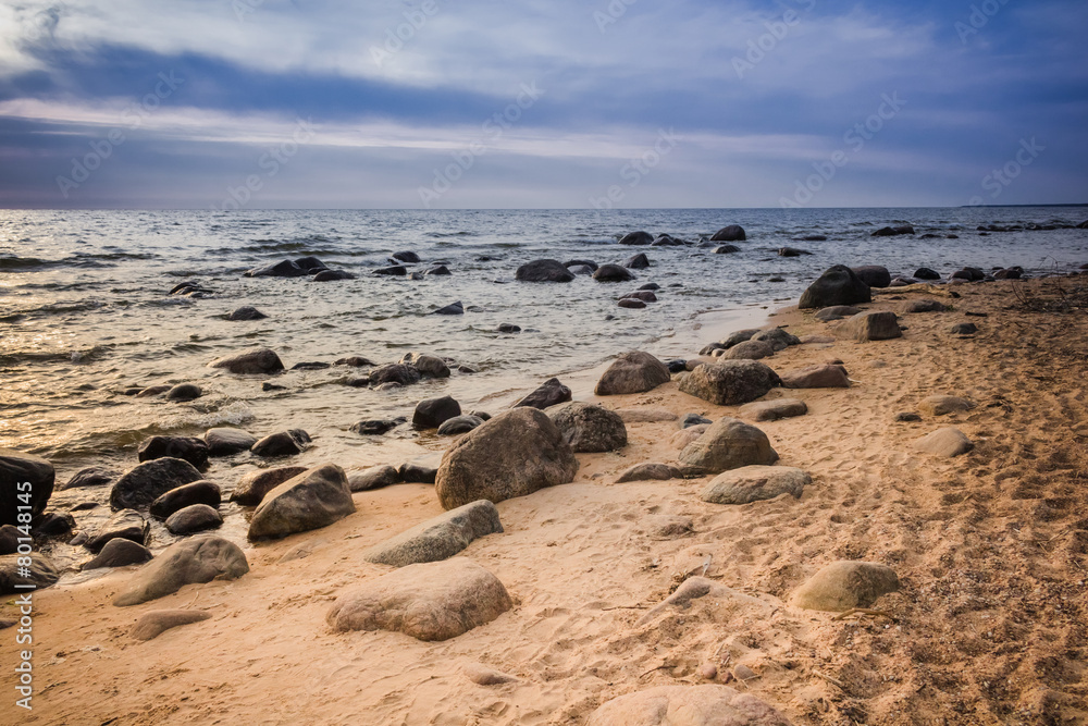 Rocky Baltic sea