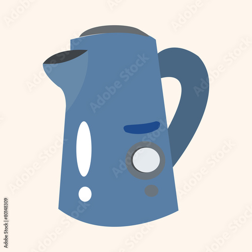 Home appliances theme electric thermos elements
