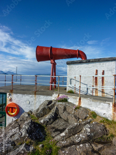 Foghorn of Ardnamurchan Lighthouse photo