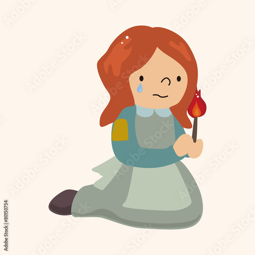 The Little Match Girl theme elements