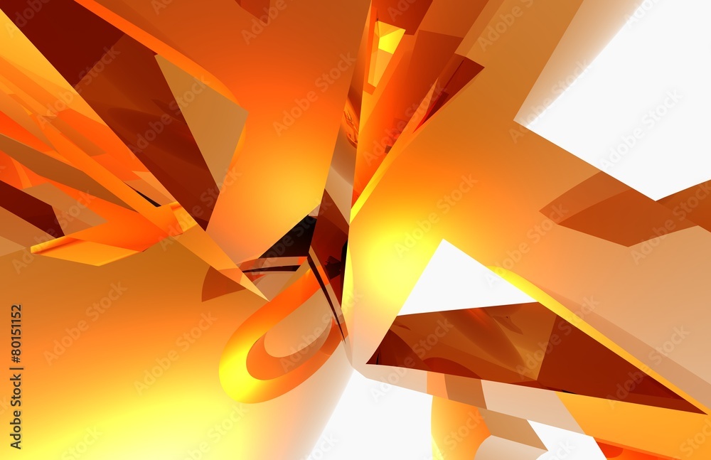 Obraz premium Gold word