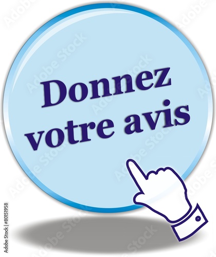 bouton donnez votre avis