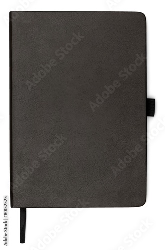 Moleskin. black notebook photo