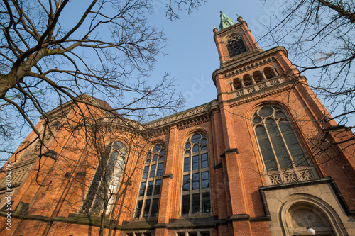 johannes church duesseldorf germany photo