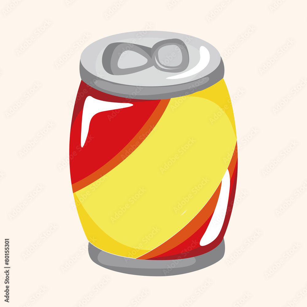 Fototapeta premium soda drink theme elements