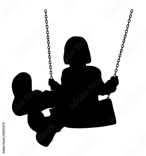 Swinging kid