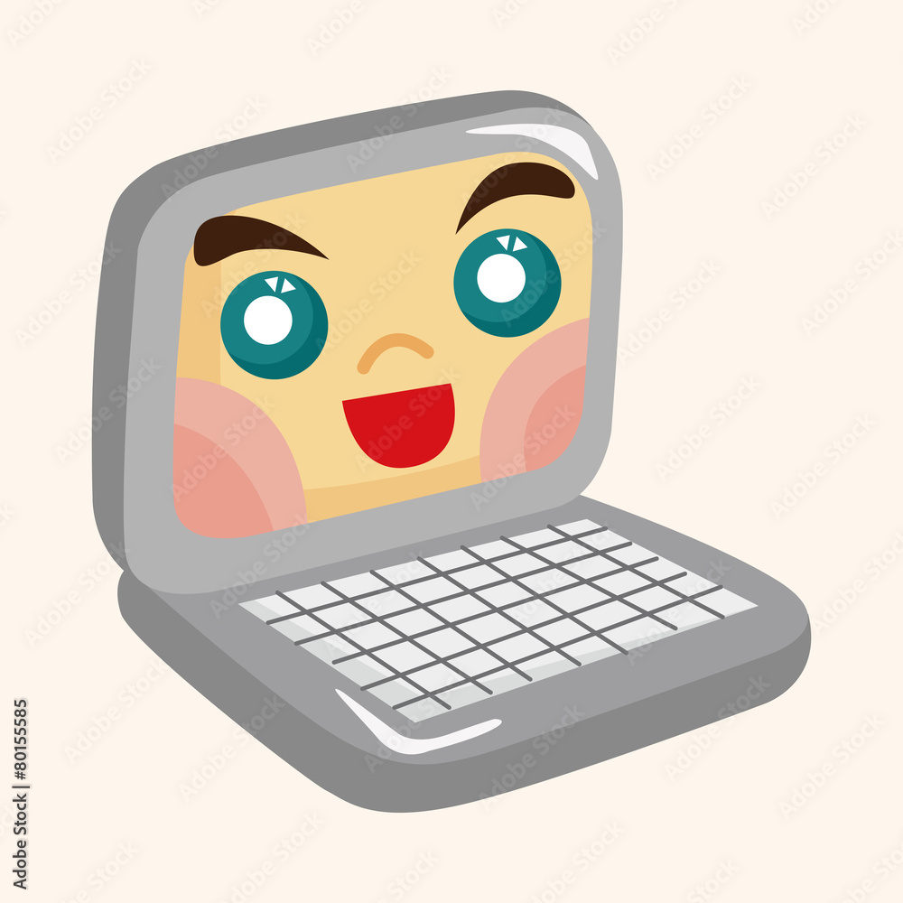 computer theme elements