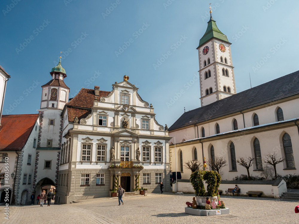 Obraz premium Wangen im Allgäu