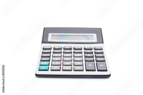 calculator on a white background