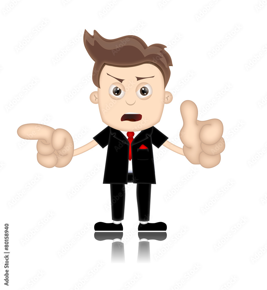 Ben Boy unfriendly Business Man Manager Boss Cartoon Illustratio Ben Boy unfriendly Business Man Manager Boss Cartoon Illustratio