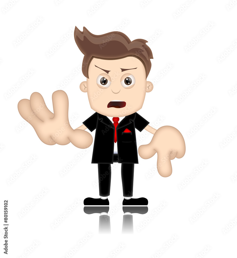 Ben Boy unfriendly Business Man Manager Boss Cartoon Illustratio Ben Boy unfriendly Business Man Manager Boss Cartoon Illustratio
