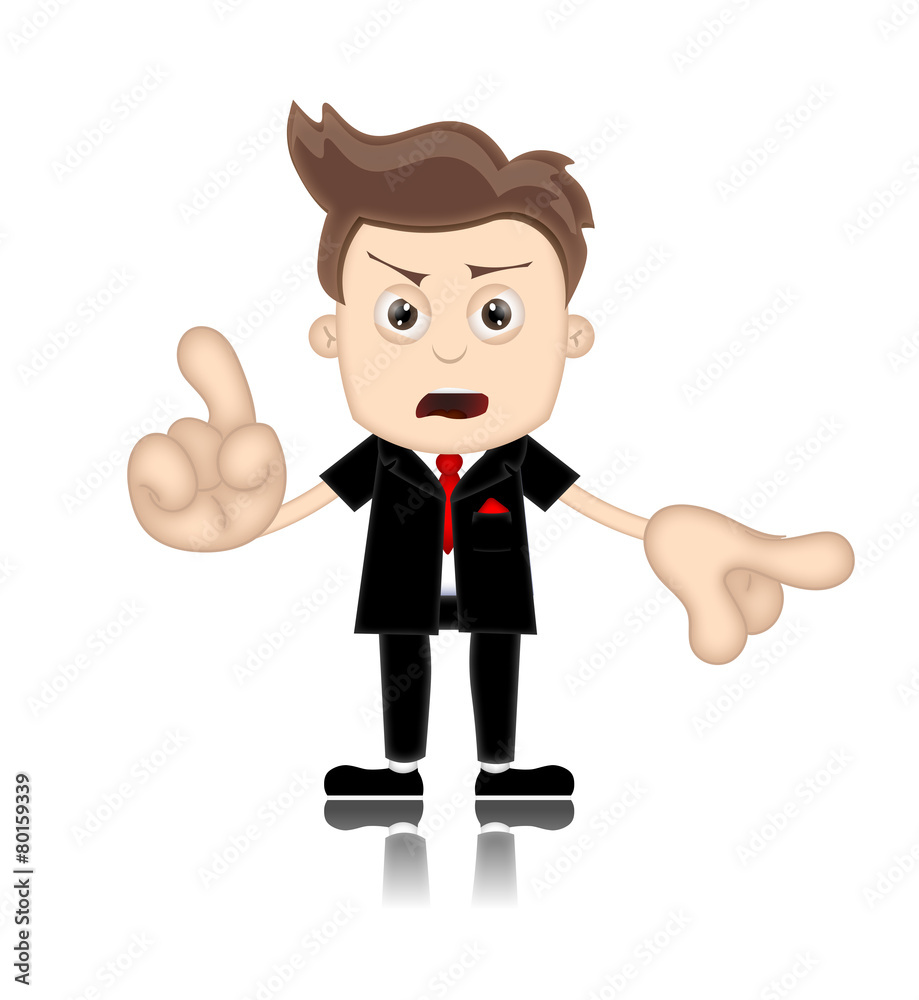 Ben Boy unfriendly Business Man Manager Boss Cartoon Illustratio Ben Boy unfriendly Business Man Manager Boss Cartoon Illustratio