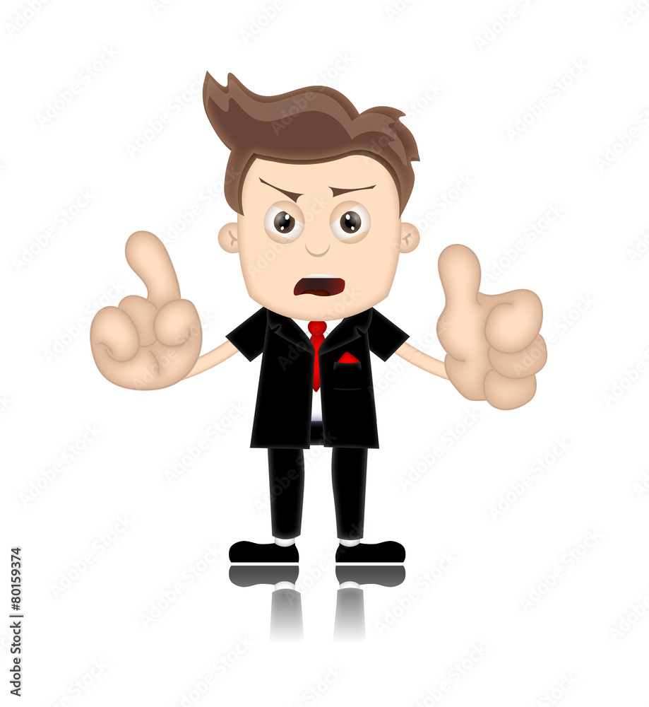 Ben Boy unfriendly Business Man Manager Boss Cartoon Illustratio Ben Boy unfriendly Business Man Manager Boss Cartoon Illustratio