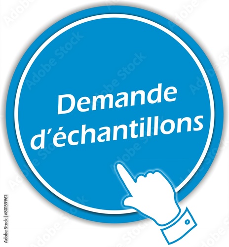 bouton demande d'échantillons