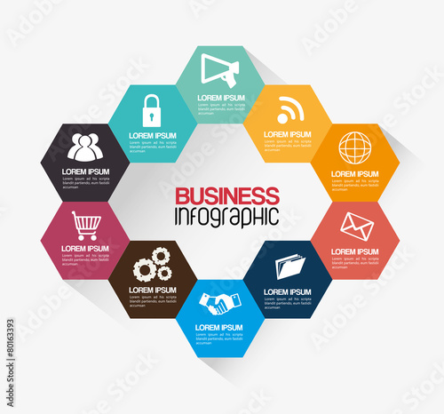 Infographic design, vector illustration.