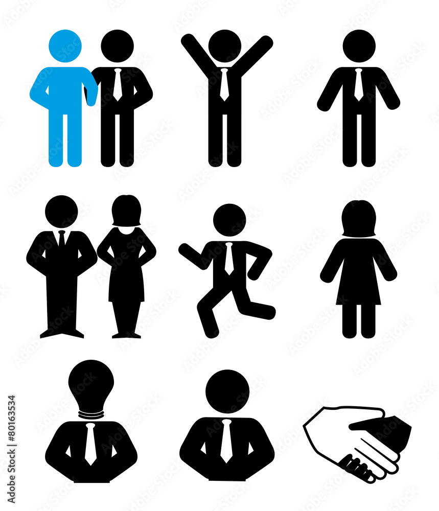 Human resources, vector illustration. Human resources, vector illustration.