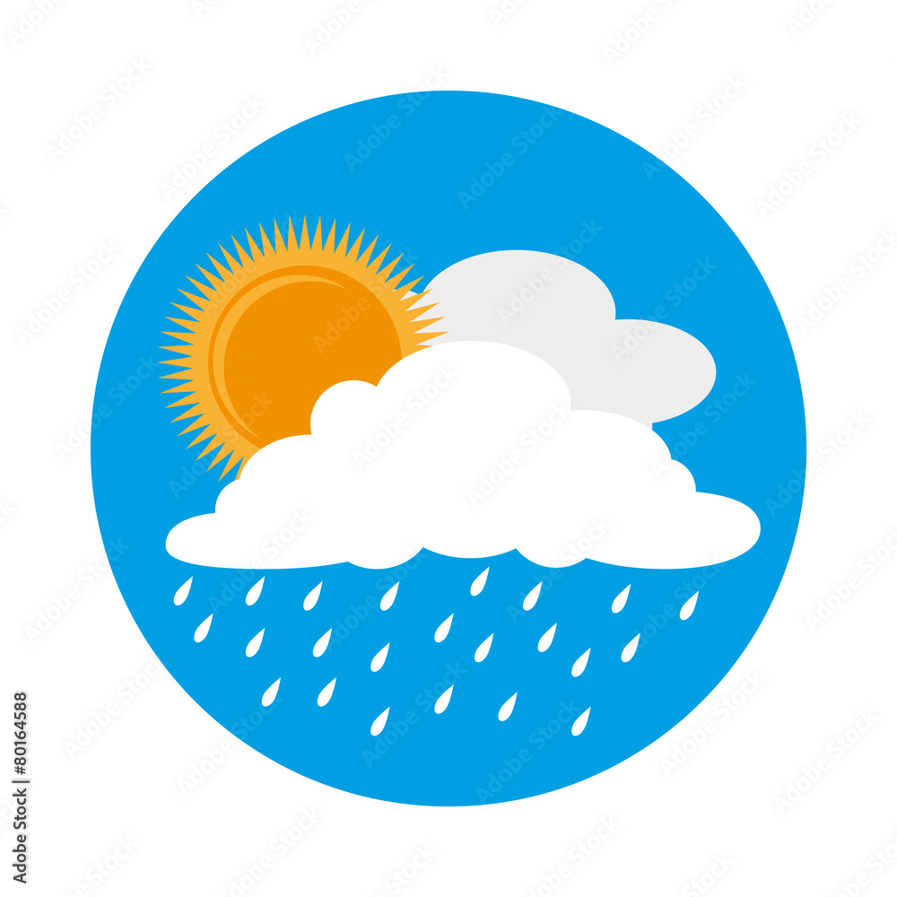 Weather design, vector illustration. Weather design, vector illustration.