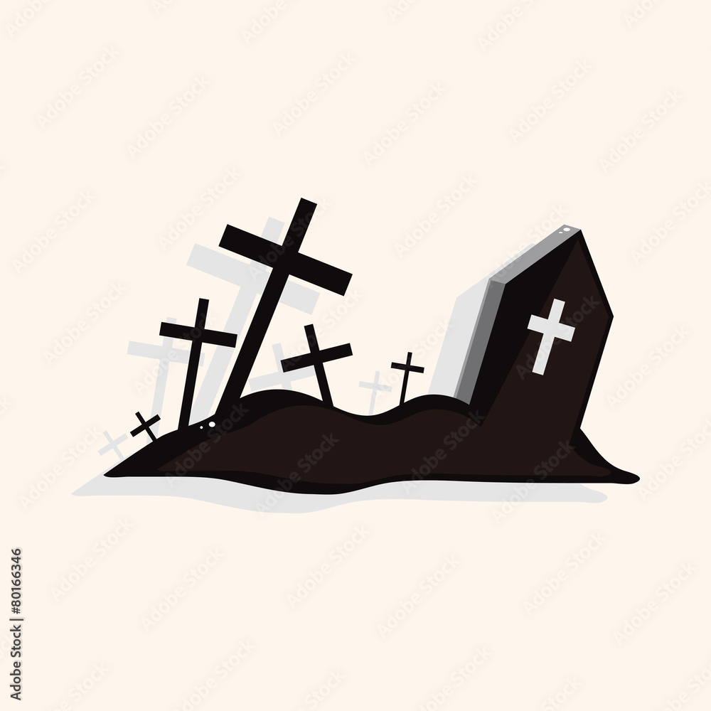 grave theme elements grave theme elements