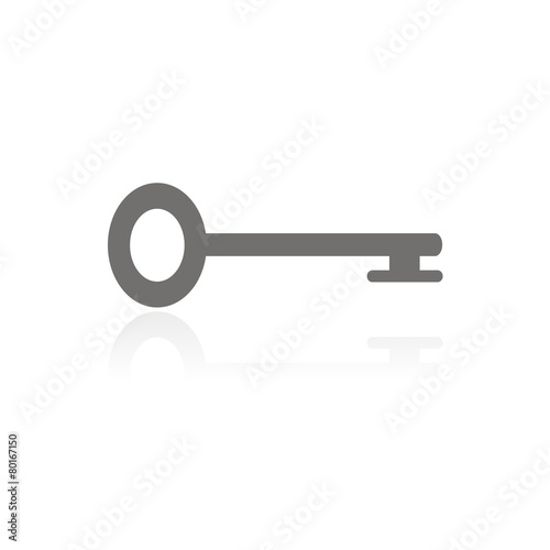 Icono llave antigua FB reflejo
