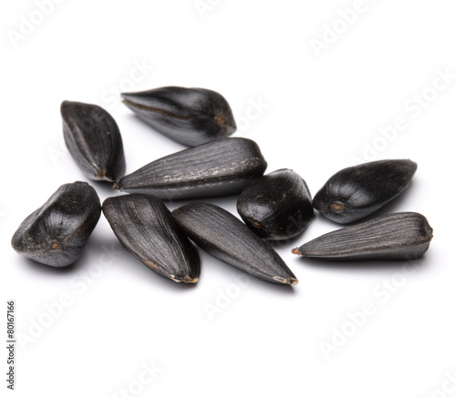 Wallpaper Mural Sunflower seeds  isolated on white background close up Torontodigital.ca