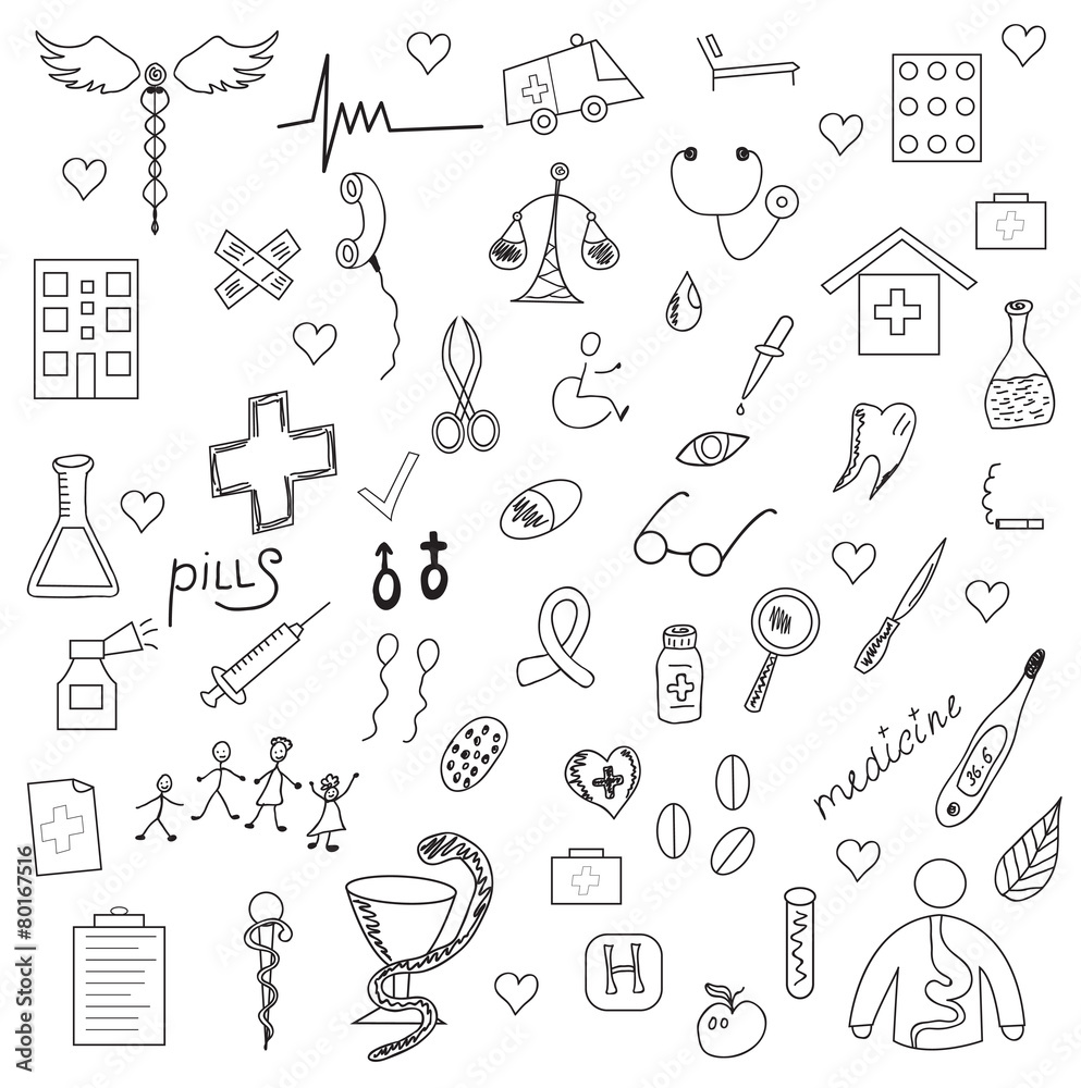 icon collection Medicine icon collection Medicine