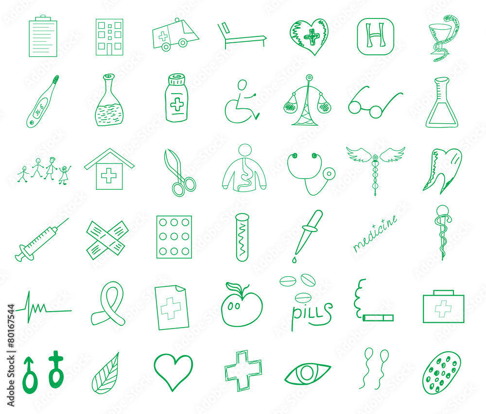 icon collection Medicine icon collection Medicine